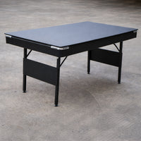 Pool Table Built for Game Rooms, 3-in-1 Design, Folding Steel Legs, Complete Accessory Set, Portable Storage