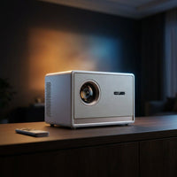 T5 Max Full HD 1080P Projector 4K Google TV 11.0 1000ANSI Wifi 6 Auto Focus Professionalbass Home Theater Projector — Studio Shot