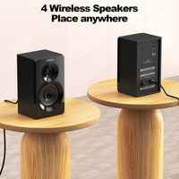 Wireless Surround Sound System Home Theater System, 1000W Surround Speakers 8" Subwoofer 5.1/2.1 Channel Deep Bass with ARC Optical Bluetooth Karaoke Input